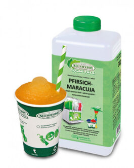 Pfirsich-Maracuja (Sugar Free) Sirup 1l Flasche